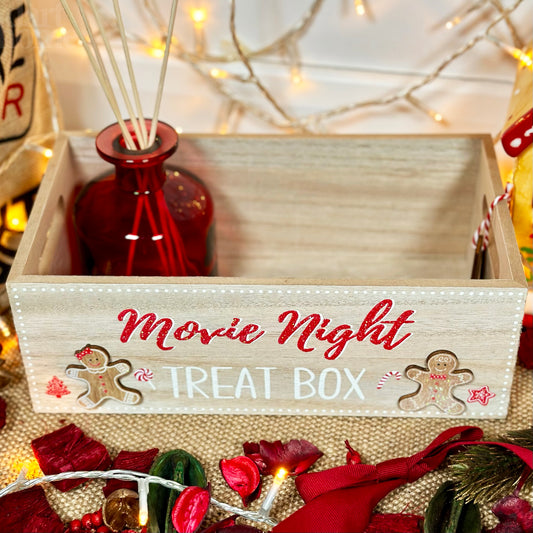 Christmas Gingerbread Movie Night Treat Box