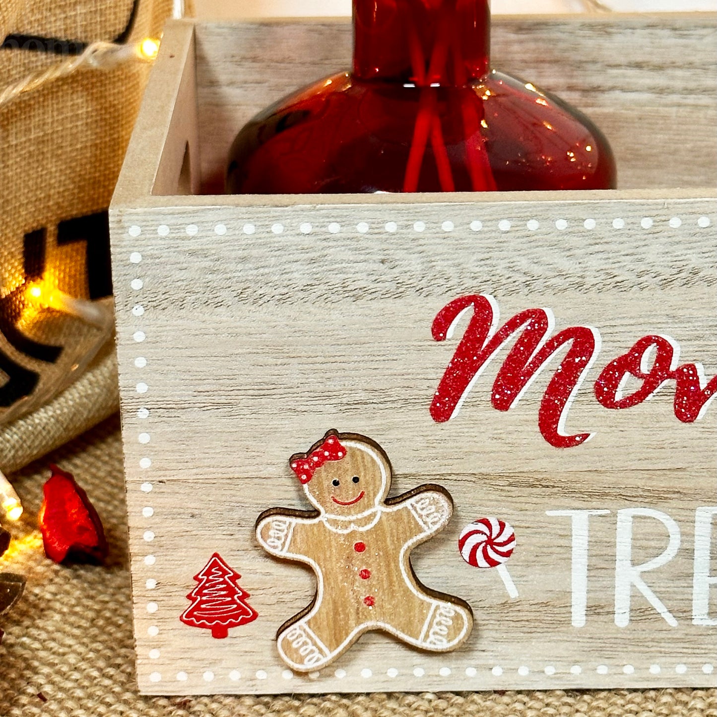 Christmas Gingerbread Movie Night Treat Box