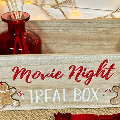 Christmas Gingerbread Movie Night Treat Box