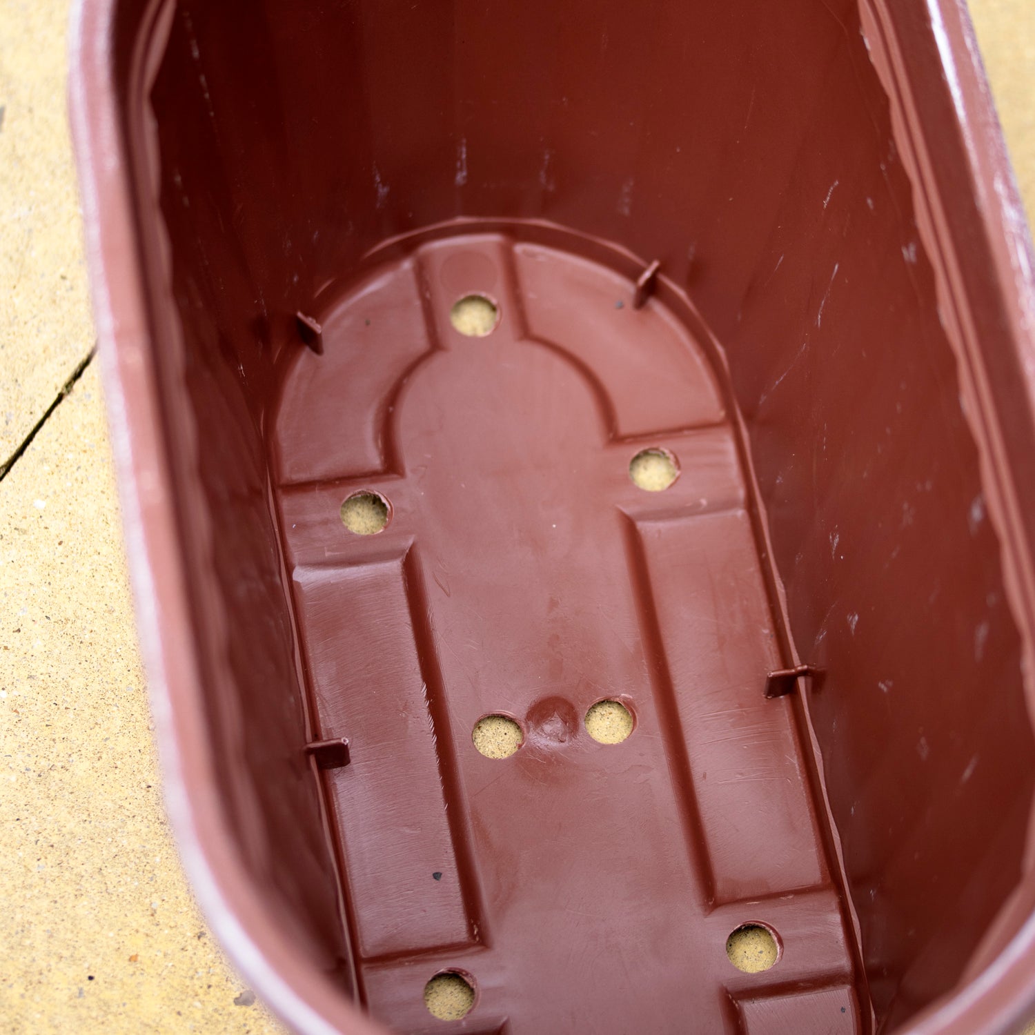 Set Of 4 Home Sweet Home Trough Planters