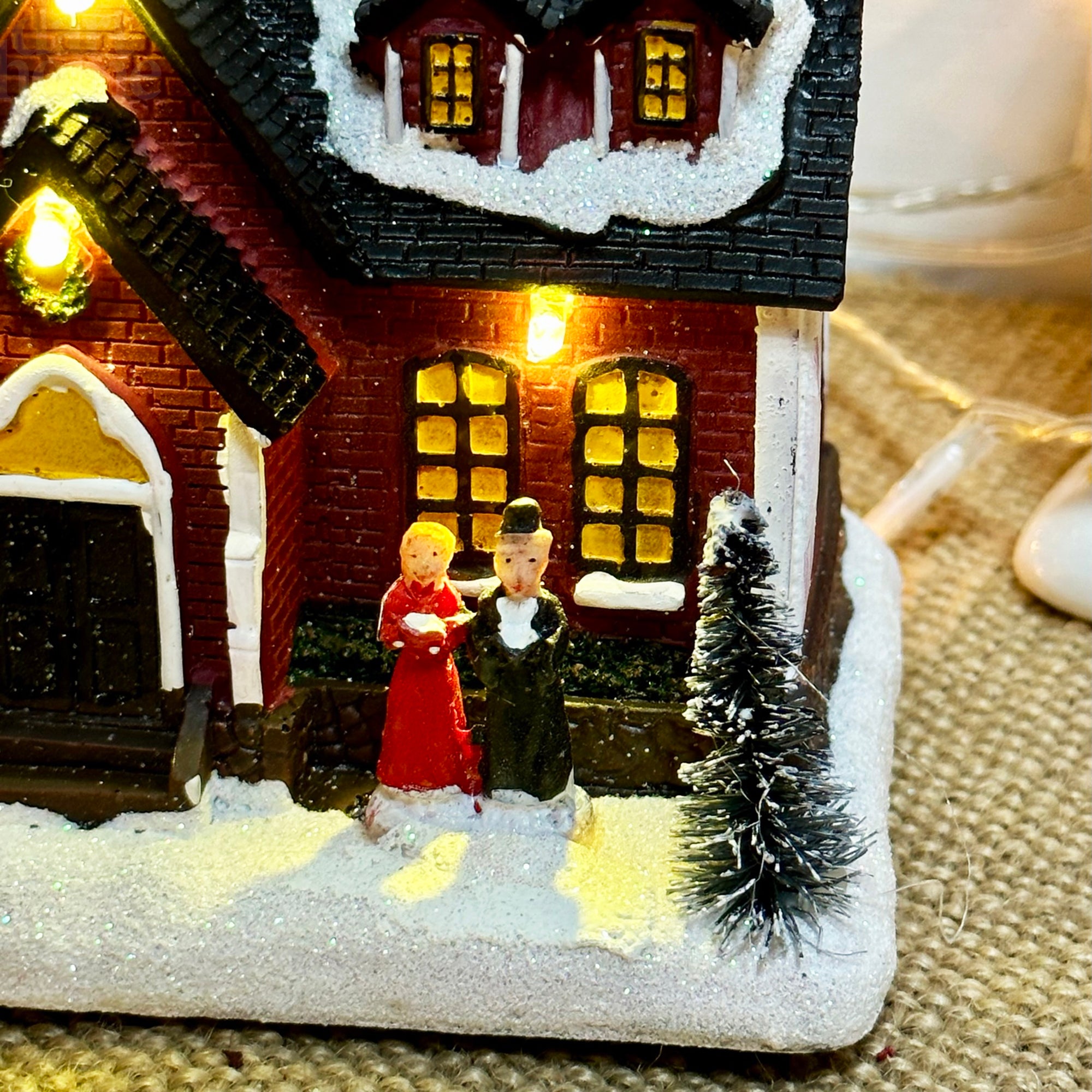 Light Up Christmas House Decoration