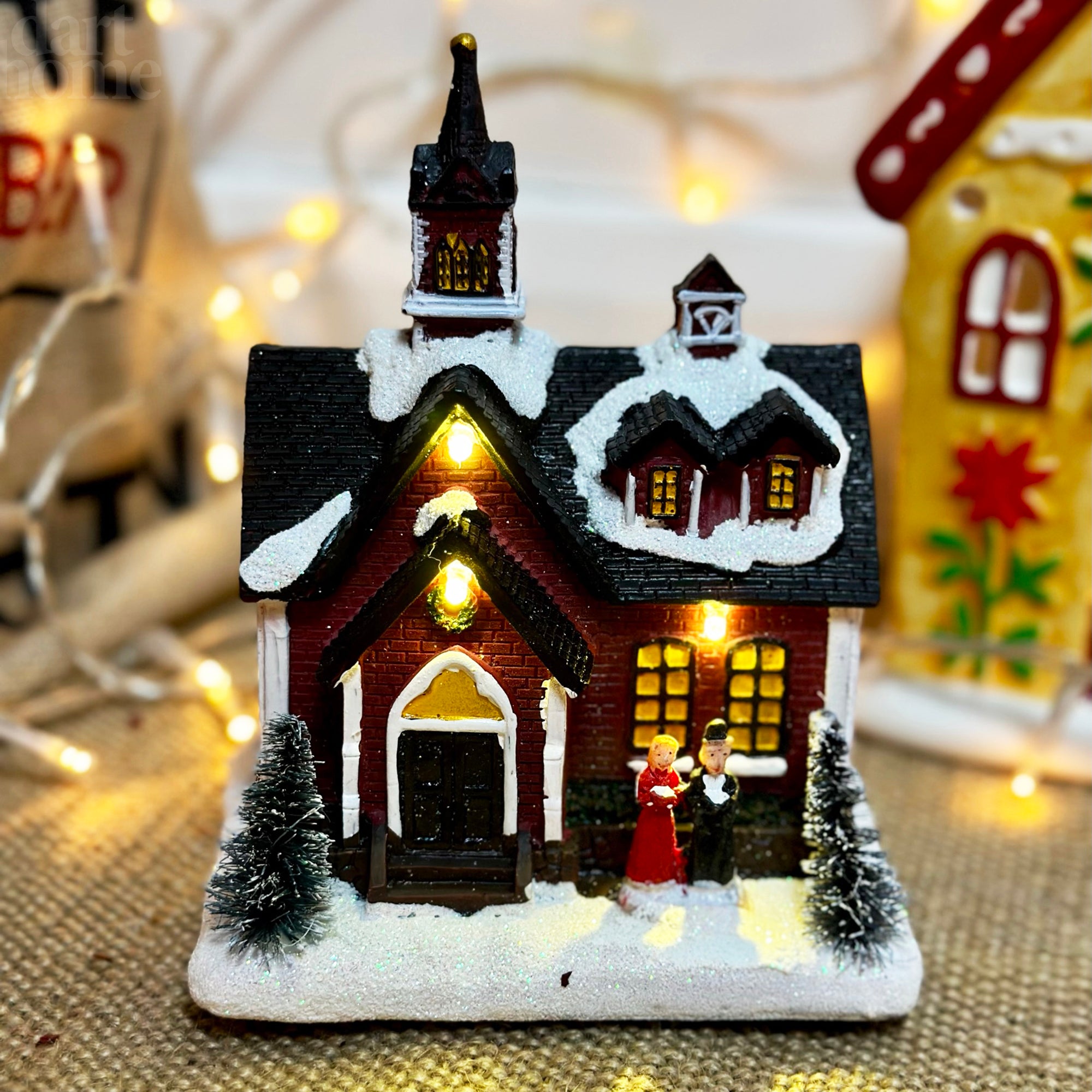 Light Up Christmas House Decoration
