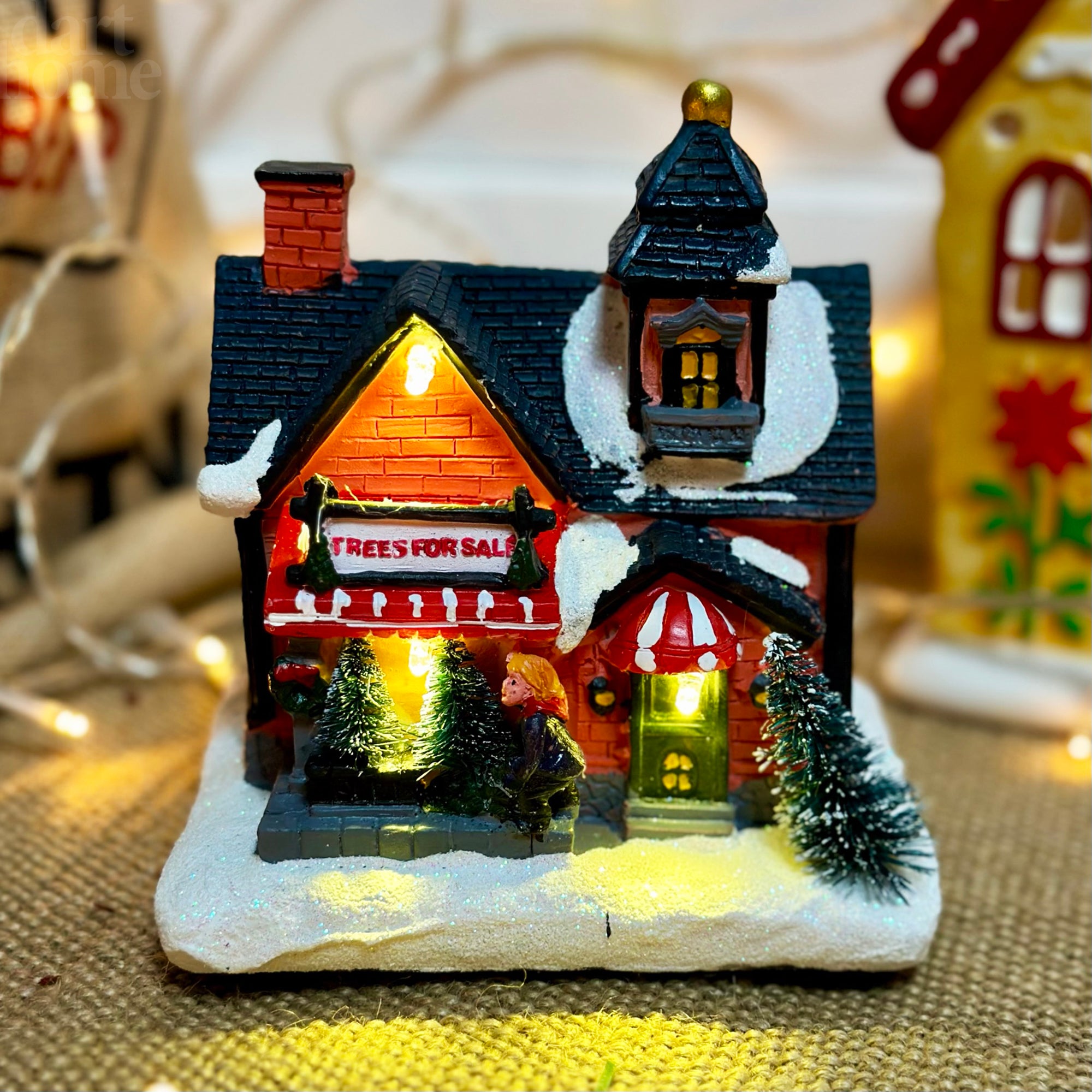 Light Up Christmas Tree Shop Decoration