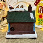 Light Up Santas Workshop Decoration