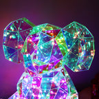 Holographic Interactive USB LED Elephant