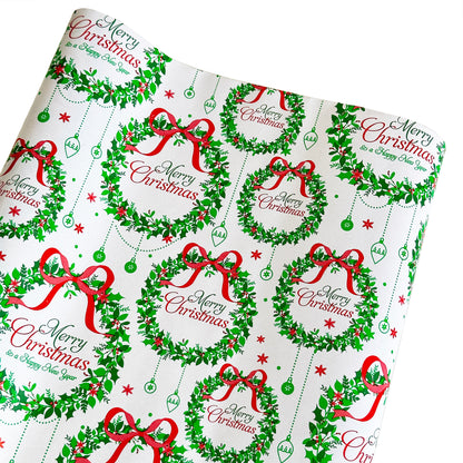 Merry Christmas Wrapping Paper 3x 1.5M Rolls