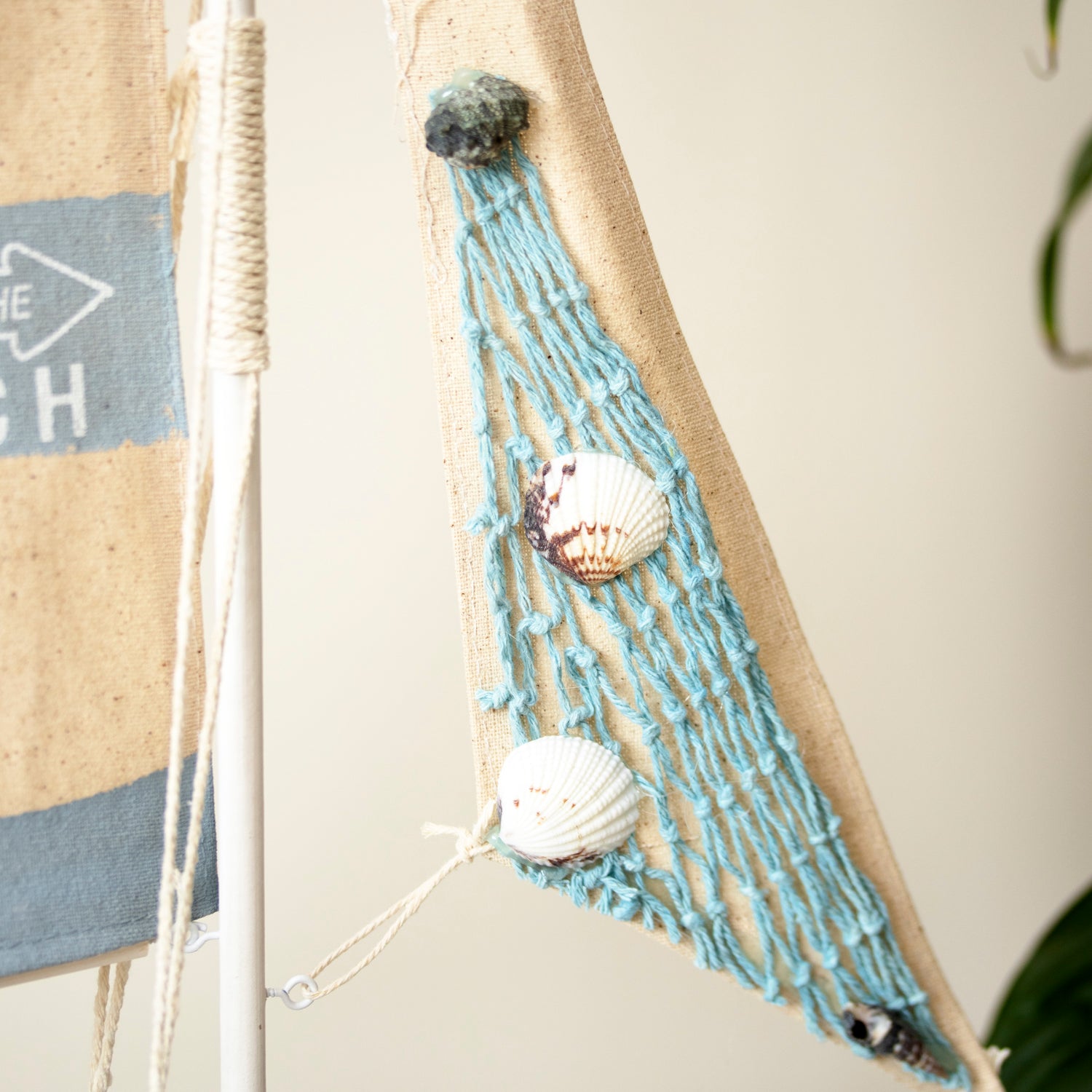 Pale Blue Sailing Boat Ornament