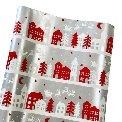 Christmas Tree Wrapping Paper 3x 1.5M Rolls