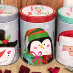 Let It Snow Storage Tins