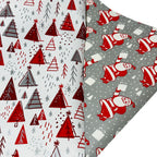 13pc Traditional Christmas Gift Wrap & Accessories Pack