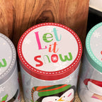 Let It Snow Storage Tins