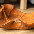 Giant Teak Root Leaf Bowl