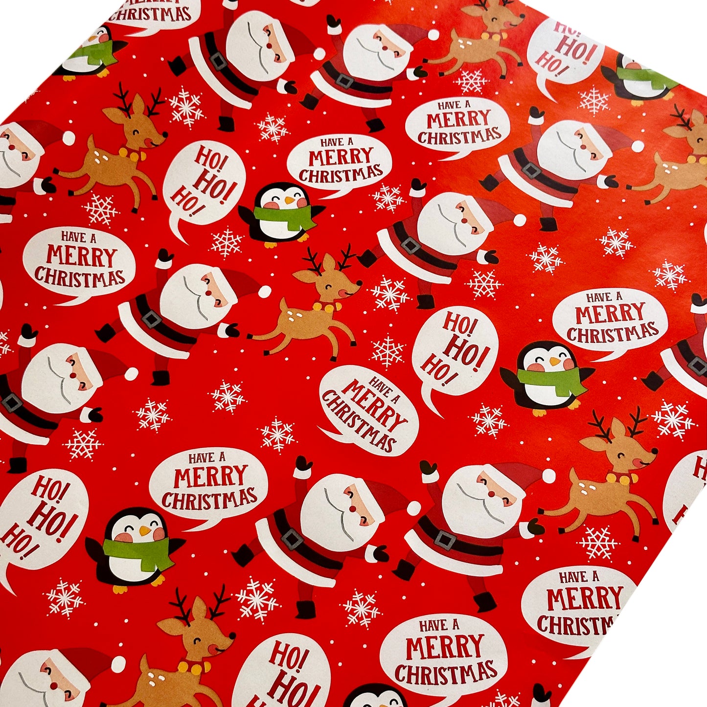 Kids Christmas Wrapping Paper 4x Extra Wide 5M Rolls