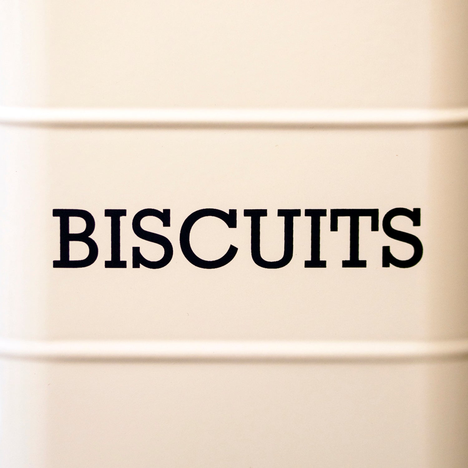 Antique Cream Barrel Biscuit Tin