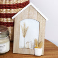 Rustic Pampas Pot Photo Frame