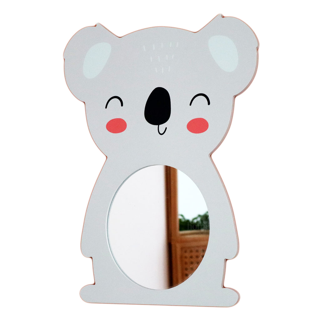 Grey Koala Childrens Wall Mirror