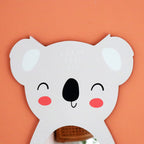 Grey Koala Childrens Wall Mirror
