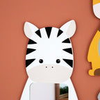 Zebra Childrens Wall Mirror