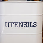 French Grey Carbon Steel Utensils Pot