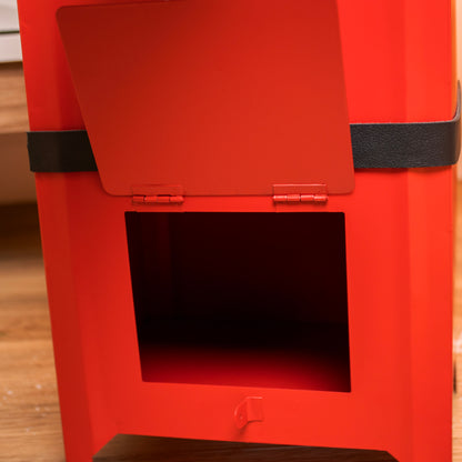 Large Metal Santa Mail Christmas Post Box