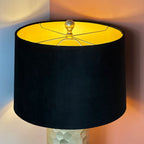 Gold Honeycomb Table Lamp
