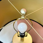 Gold Honeycomb Table Lamp