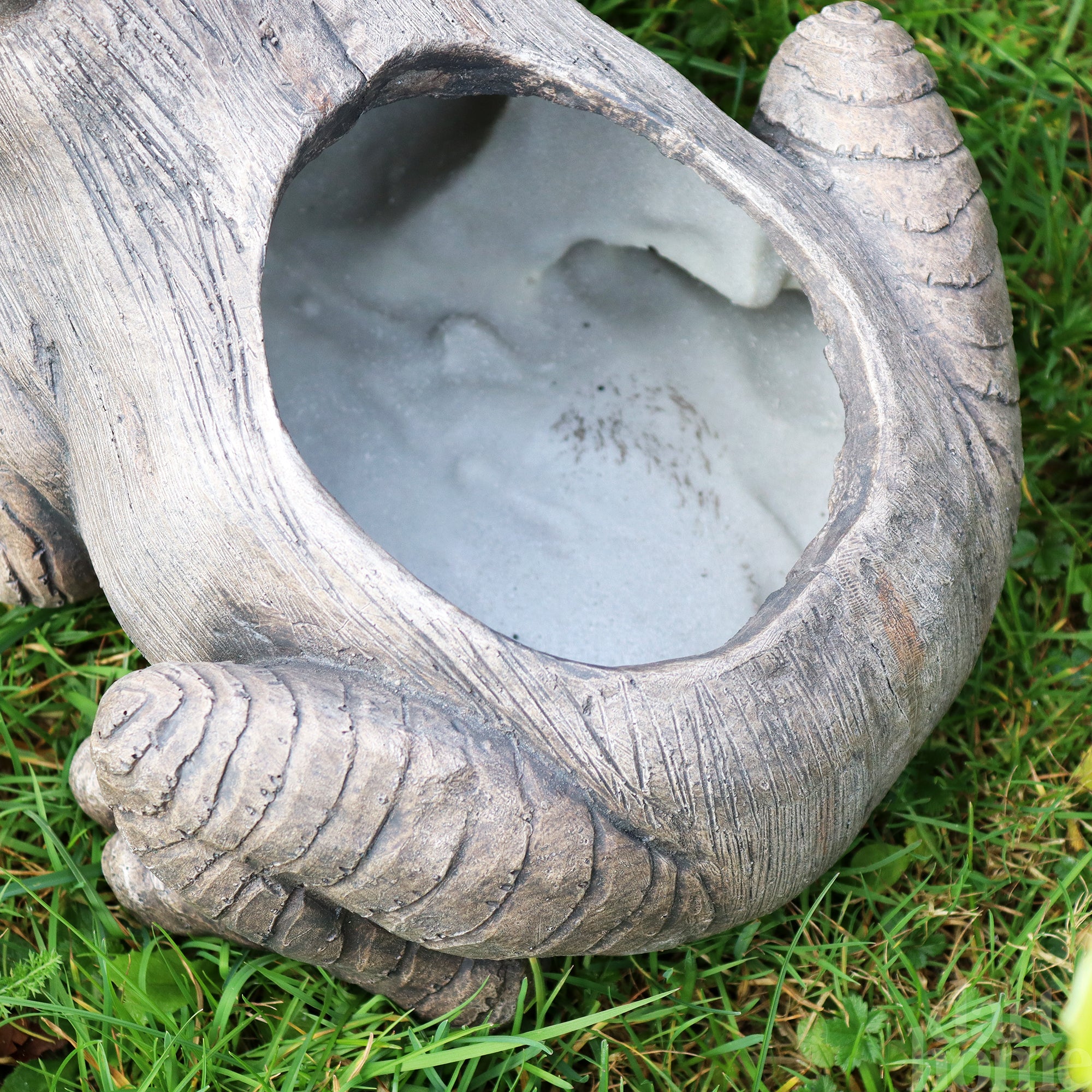 Stone Effect Frog Planter