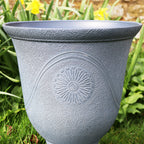 Aged Lead Arcadia Urn Planter