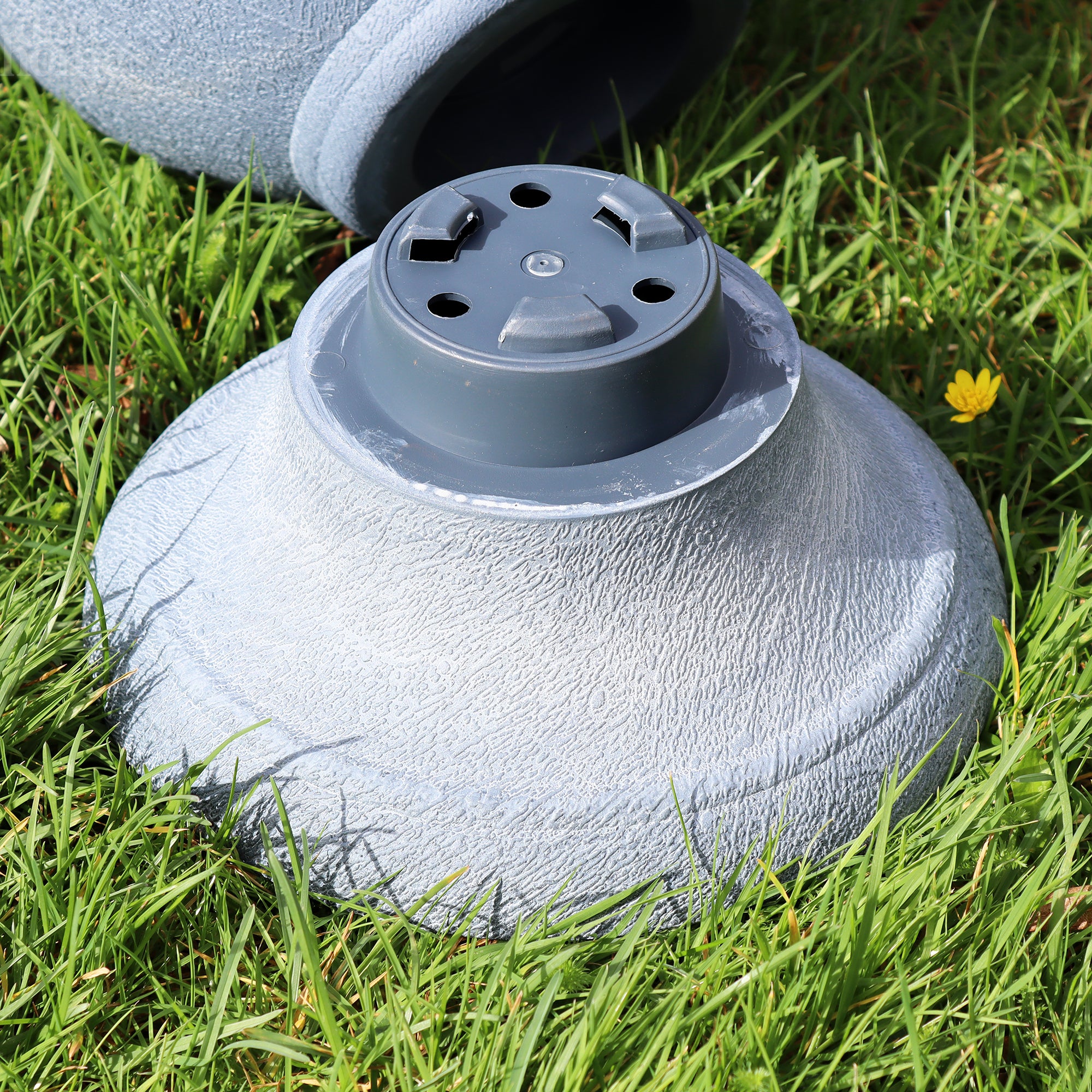 Aged Lead Arcadia Urn Planter