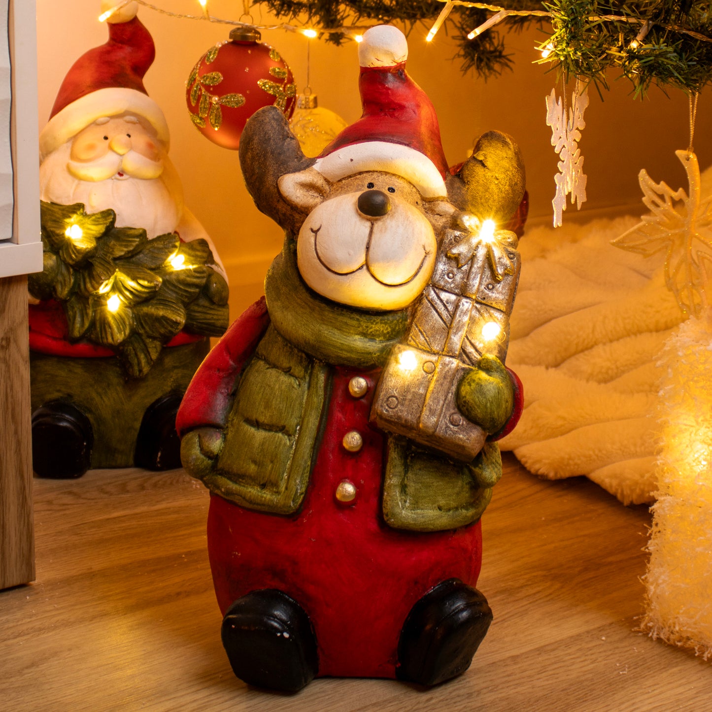 Light Up Reindeer Figure