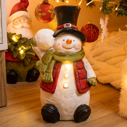 Light Up Snowman Figure