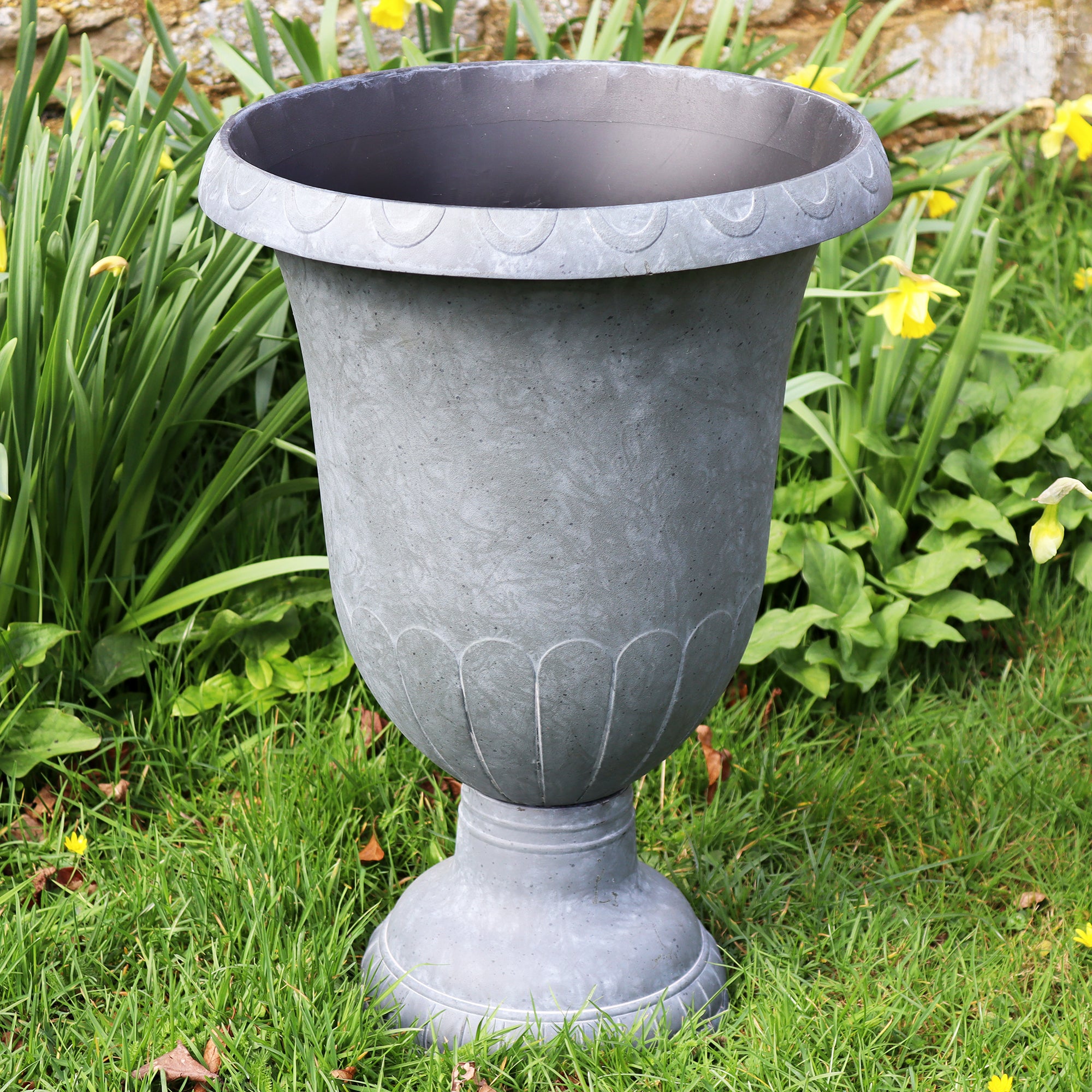 Faux Concrete Classic Urn Planter