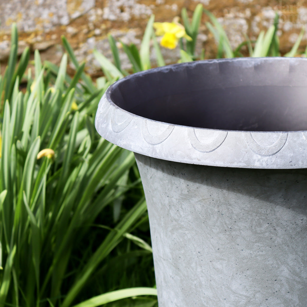 Faux Concrete Classic Urn Planter