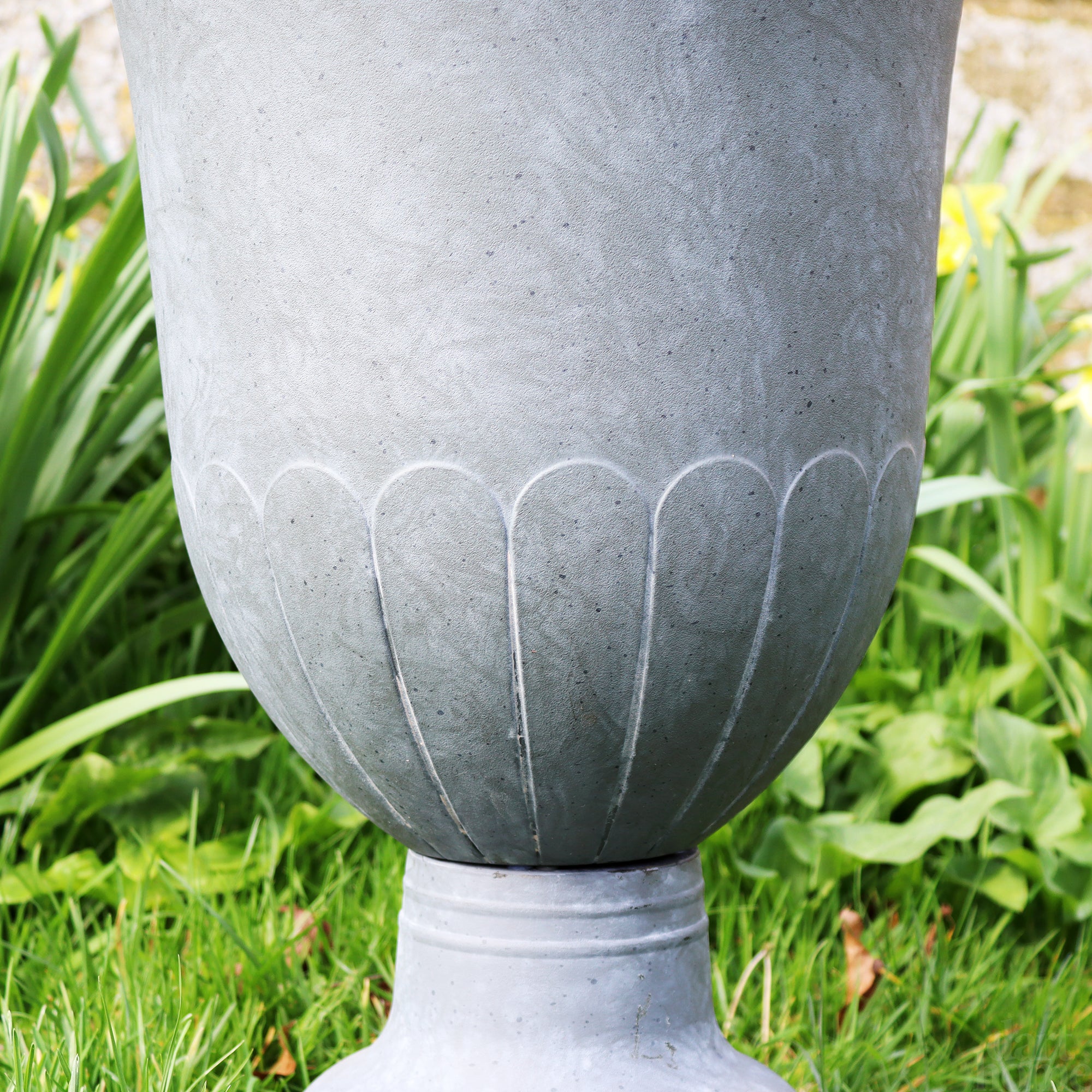 Faux Concrete Classic Urn Planter