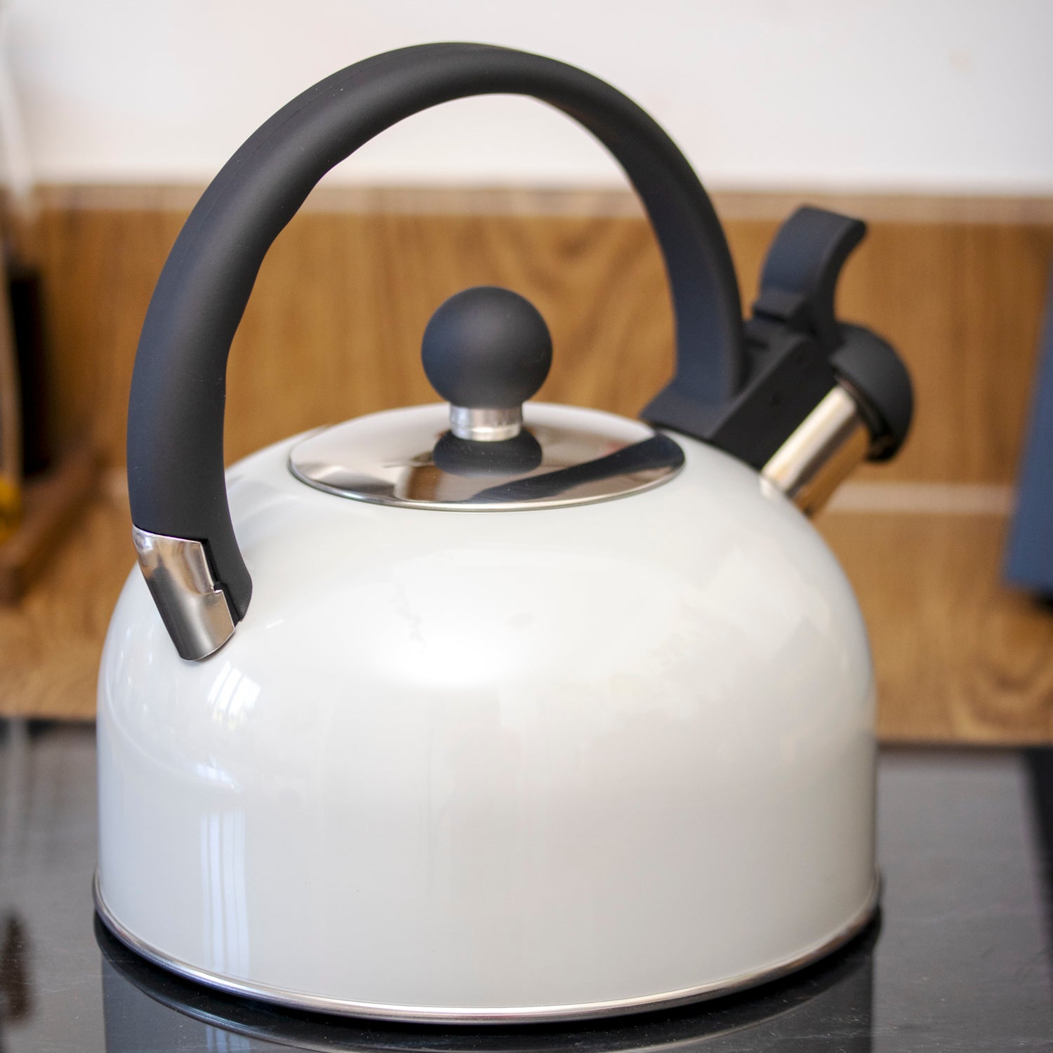 Grey 1.3 Litre Whistling Kettle