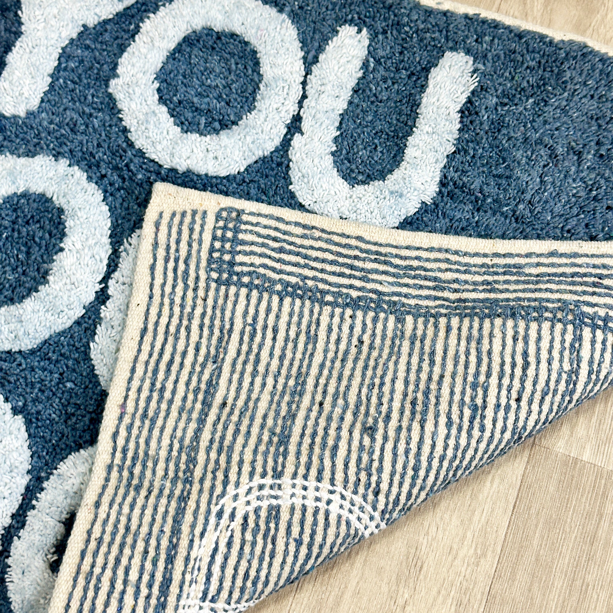 Blue You Look Good Bath Mat