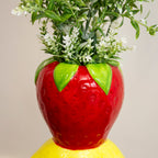 Mixed Fruit Stack Vase - Strawberry, Lemon, Watermelon
