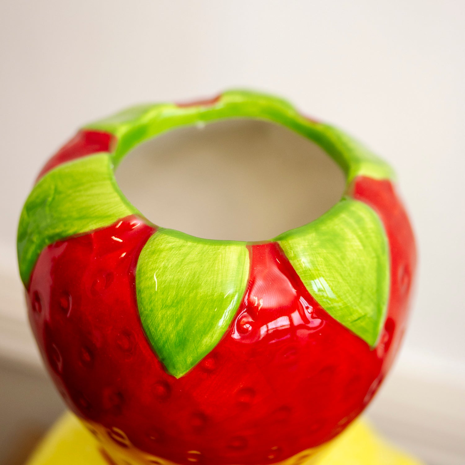 Mixed Fruit Stack Vase - Strawberry, Lemon, Watermelon