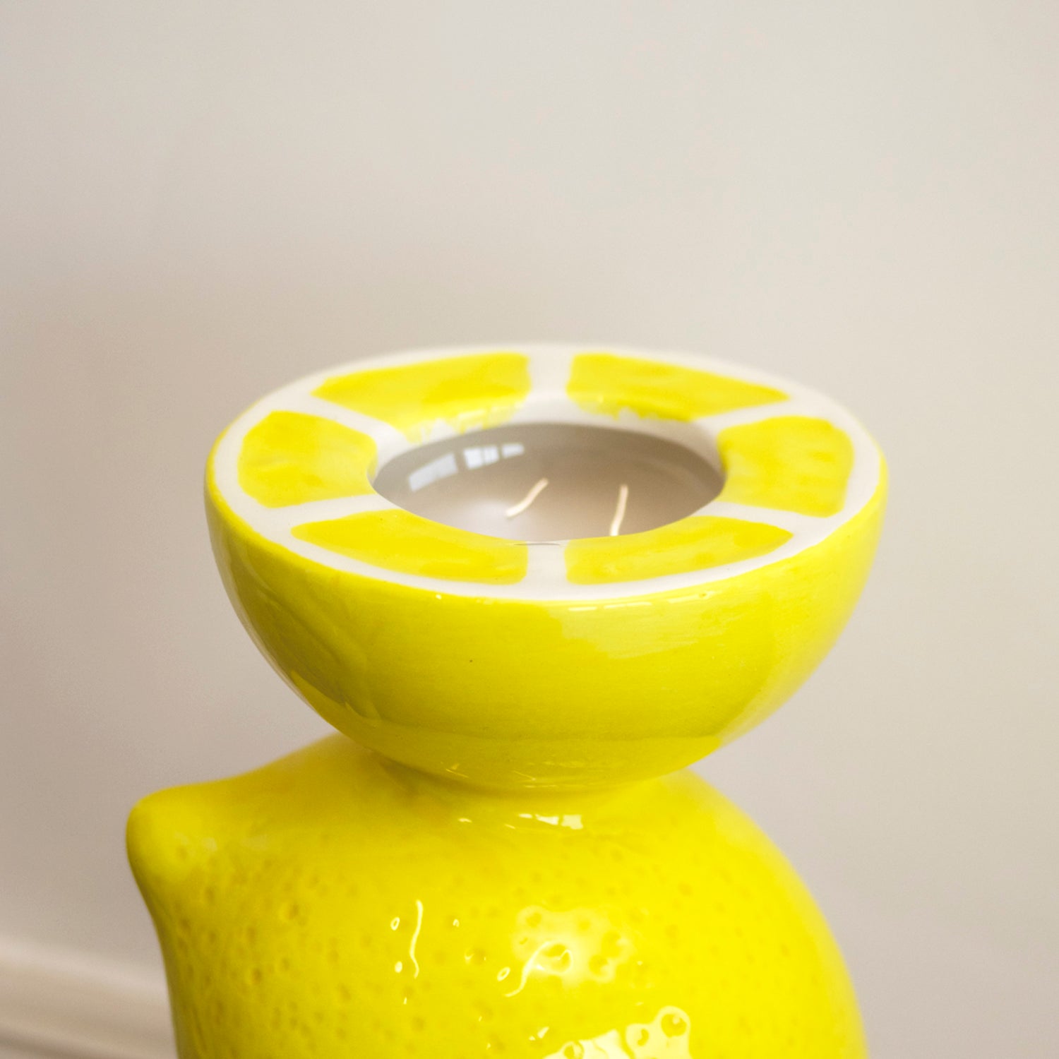 Mixed Fruit Stack Vase - Lemon, Orange