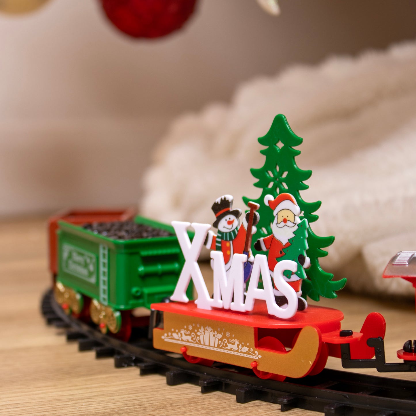 15 Piece Light Up Musical Christmas Train Set