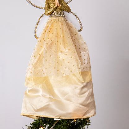 Champagne Gold Angel Tree Topper