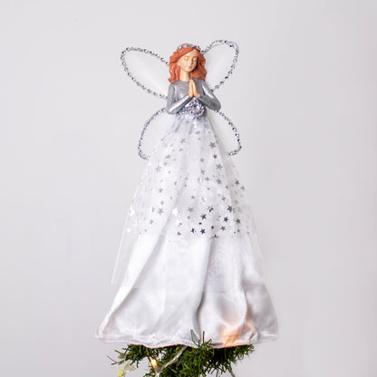 Silver Angel Tree Topper