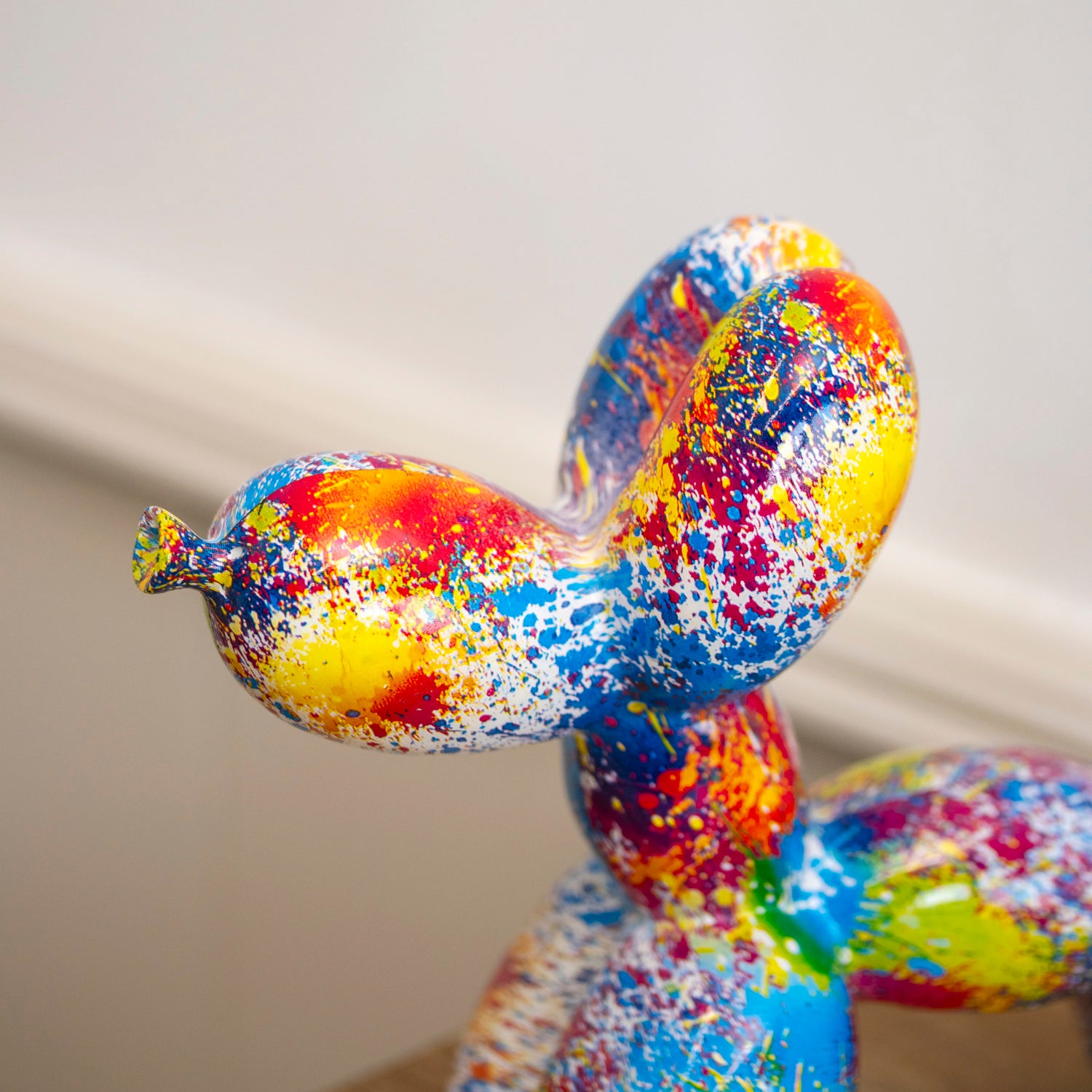 Paint Splash Balloon Dog Ornament