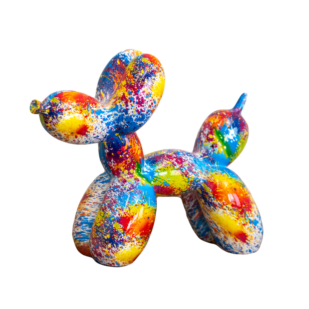 Paint Splash Balloon Dog Ornament