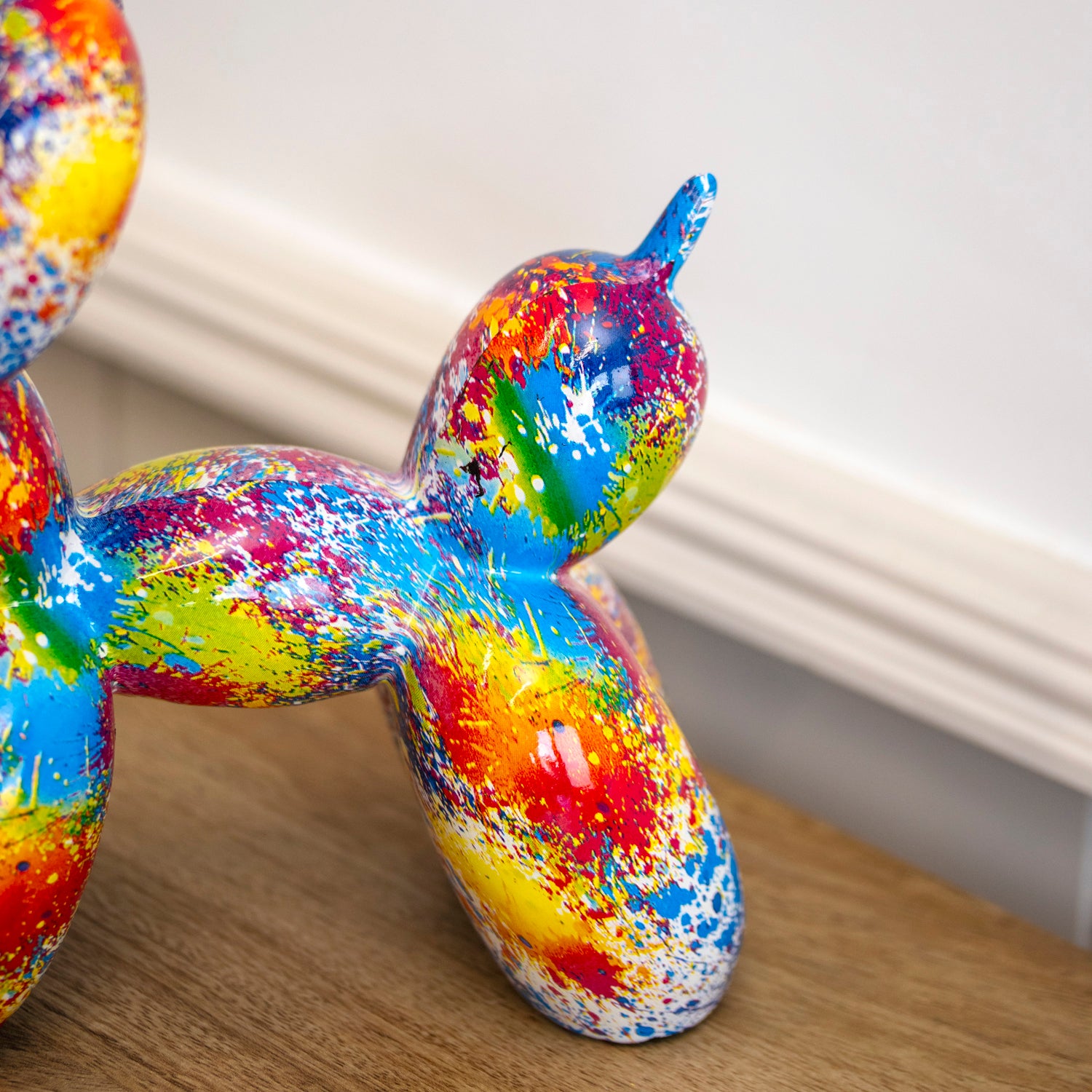 Paint Splash Balloon Dog Ornament