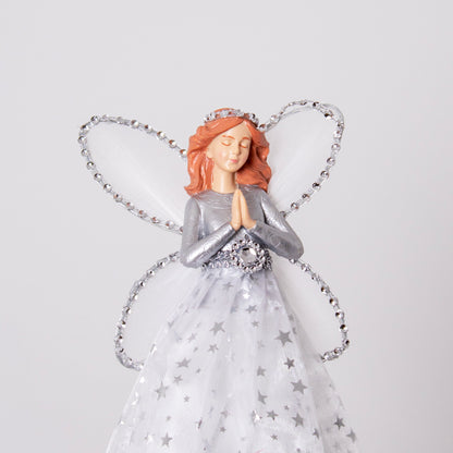 Silver Angel Tree Topper