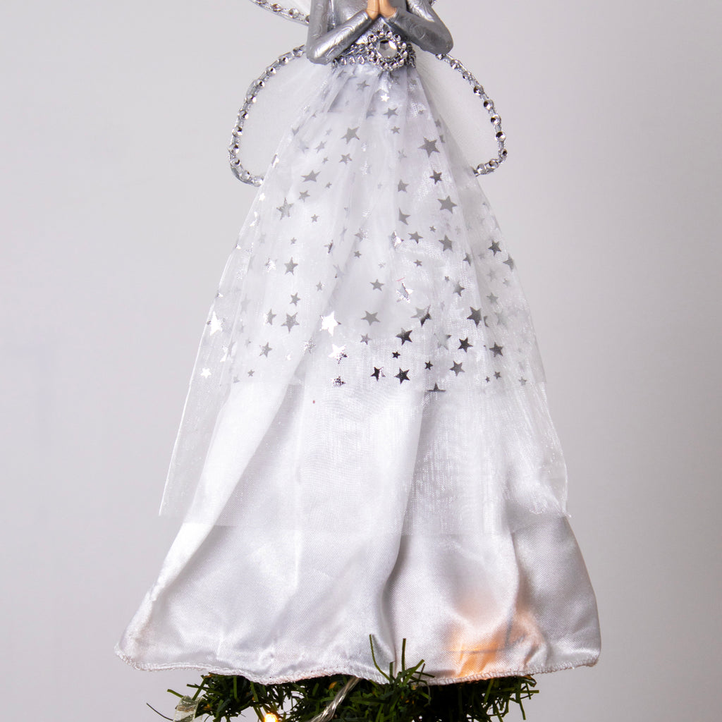 Silver Angel Tree Topper