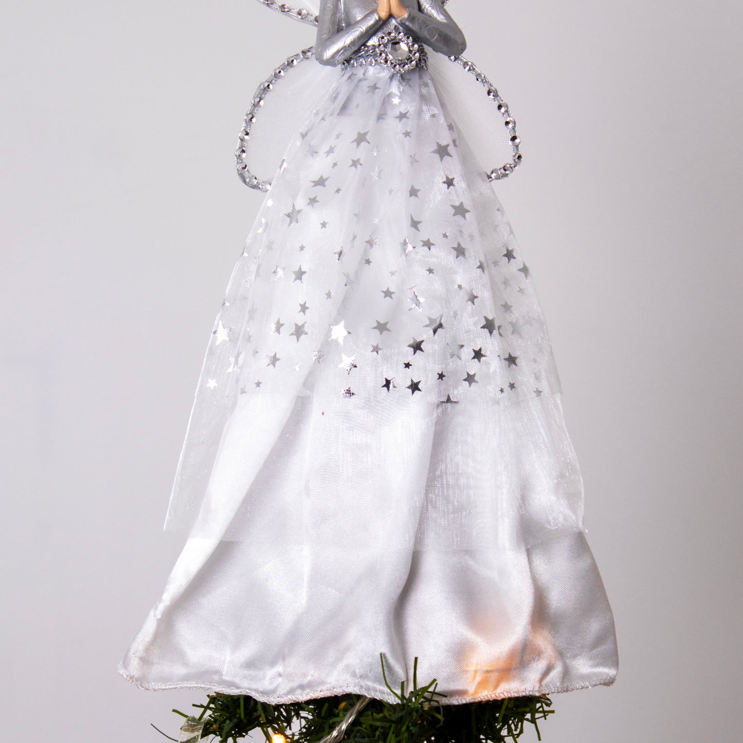 Silver Angel Tree Topper