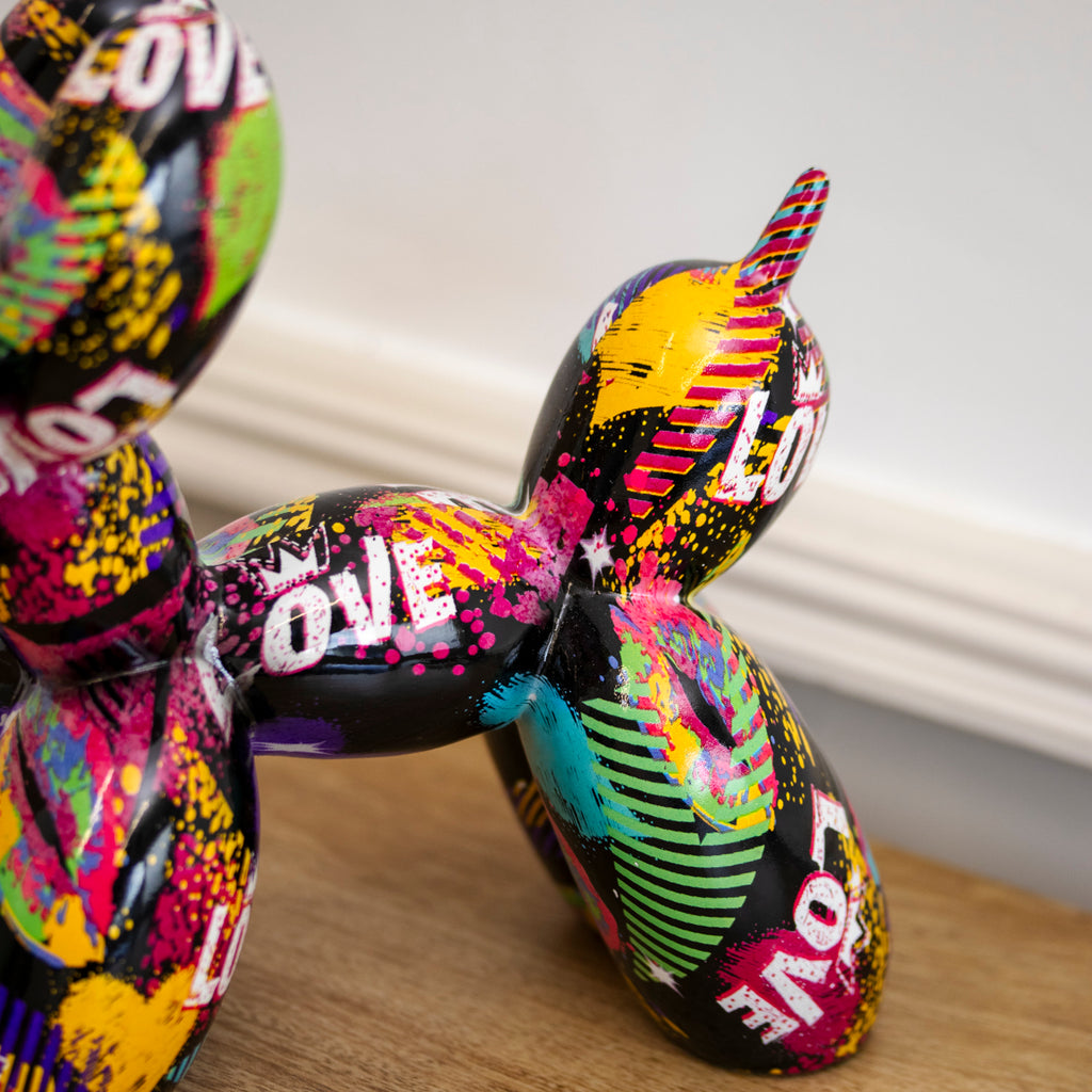 Grafitti Balloon Dog Ornament