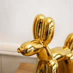 Gold Balloon Dog Ornament